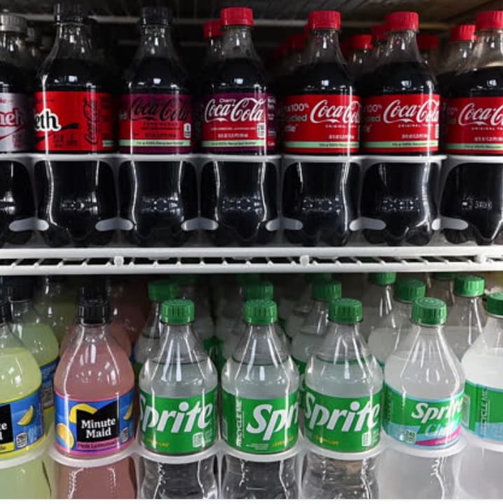 Soda and Other drinks.
