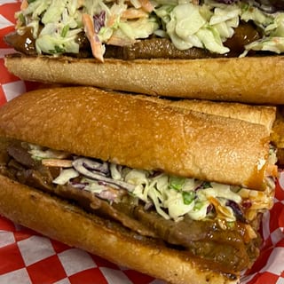 Smoked Tri-Tip Sandwich