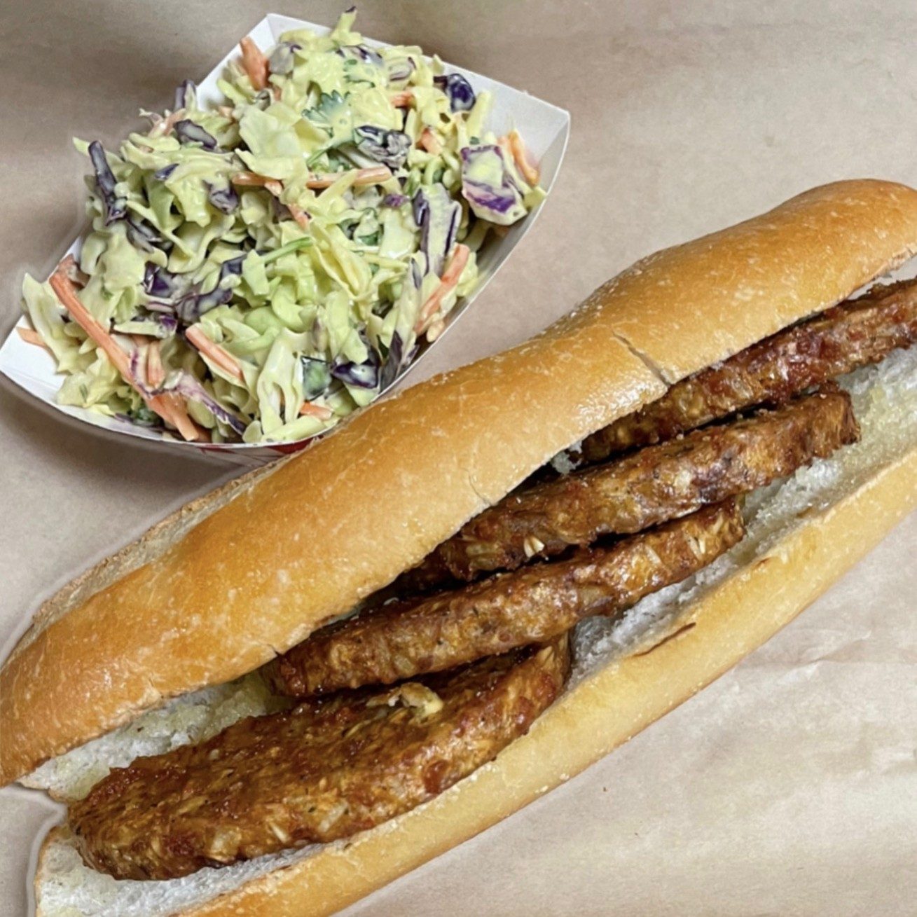 Veggie Patty Sandwich.