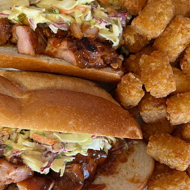 Smoked Chicken Sandwich.