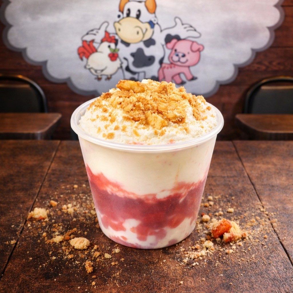 Strawberry shortcake.